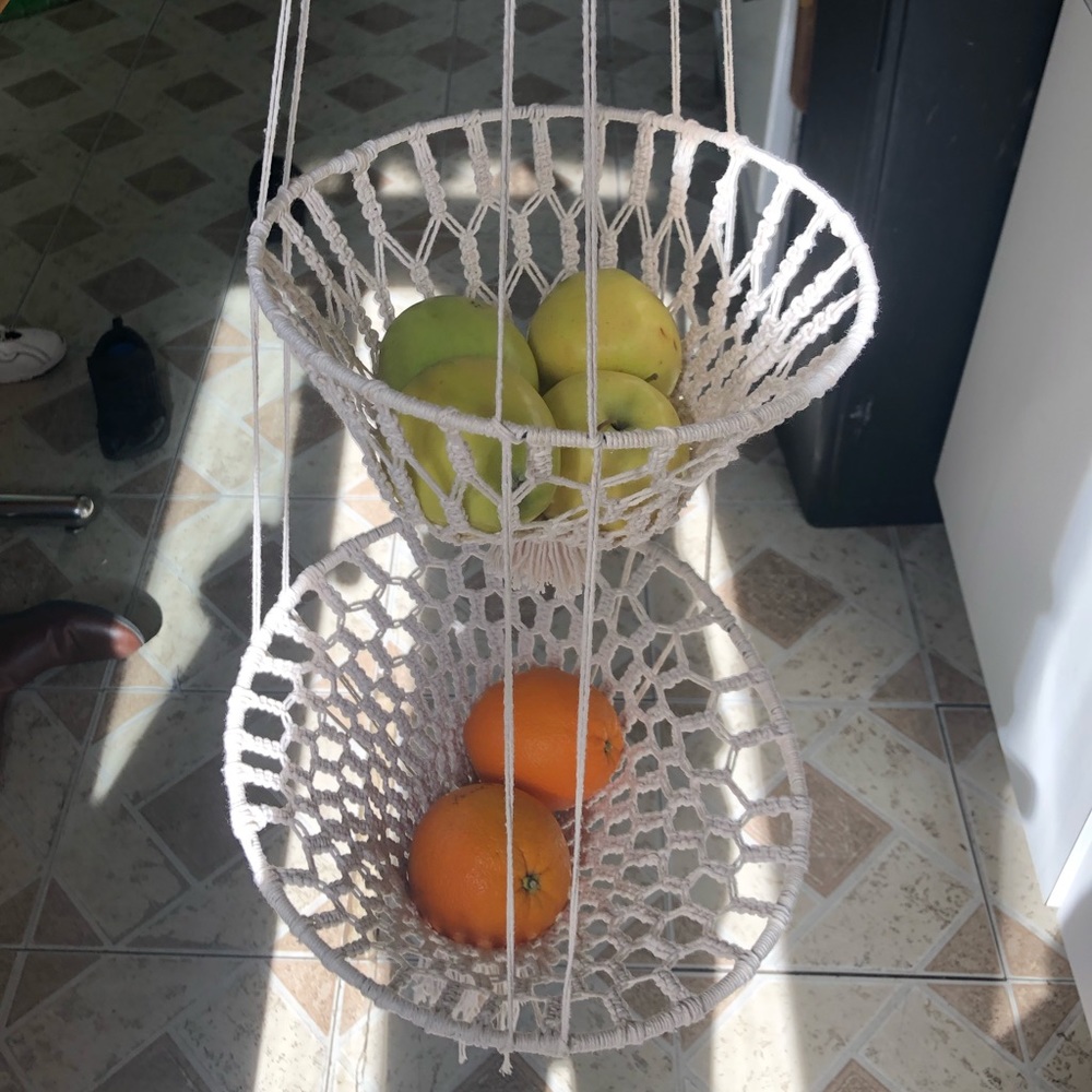 Macrame Fruit Hanger - image 4
